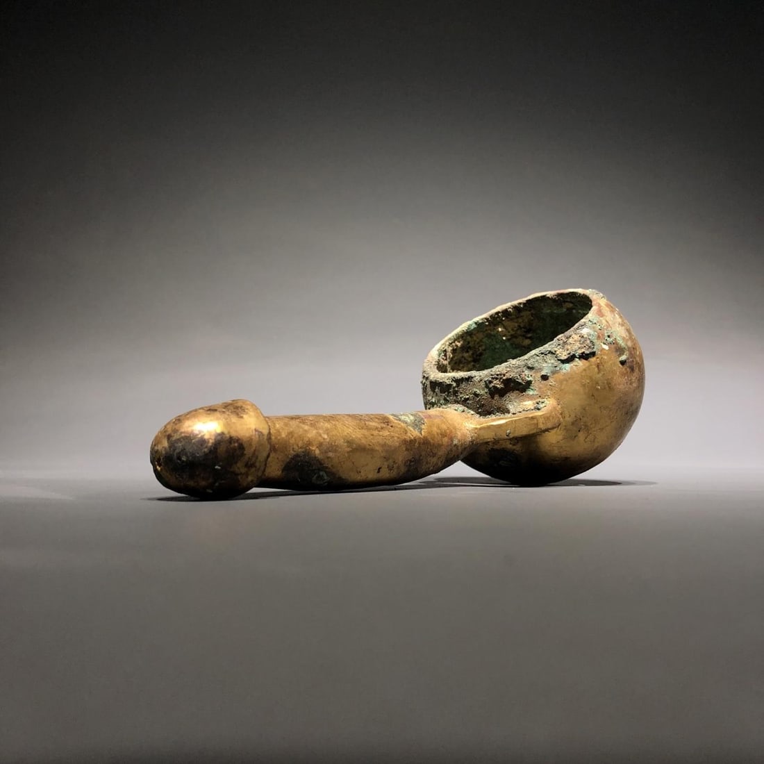 A Bronze Gilt Spoon - 5