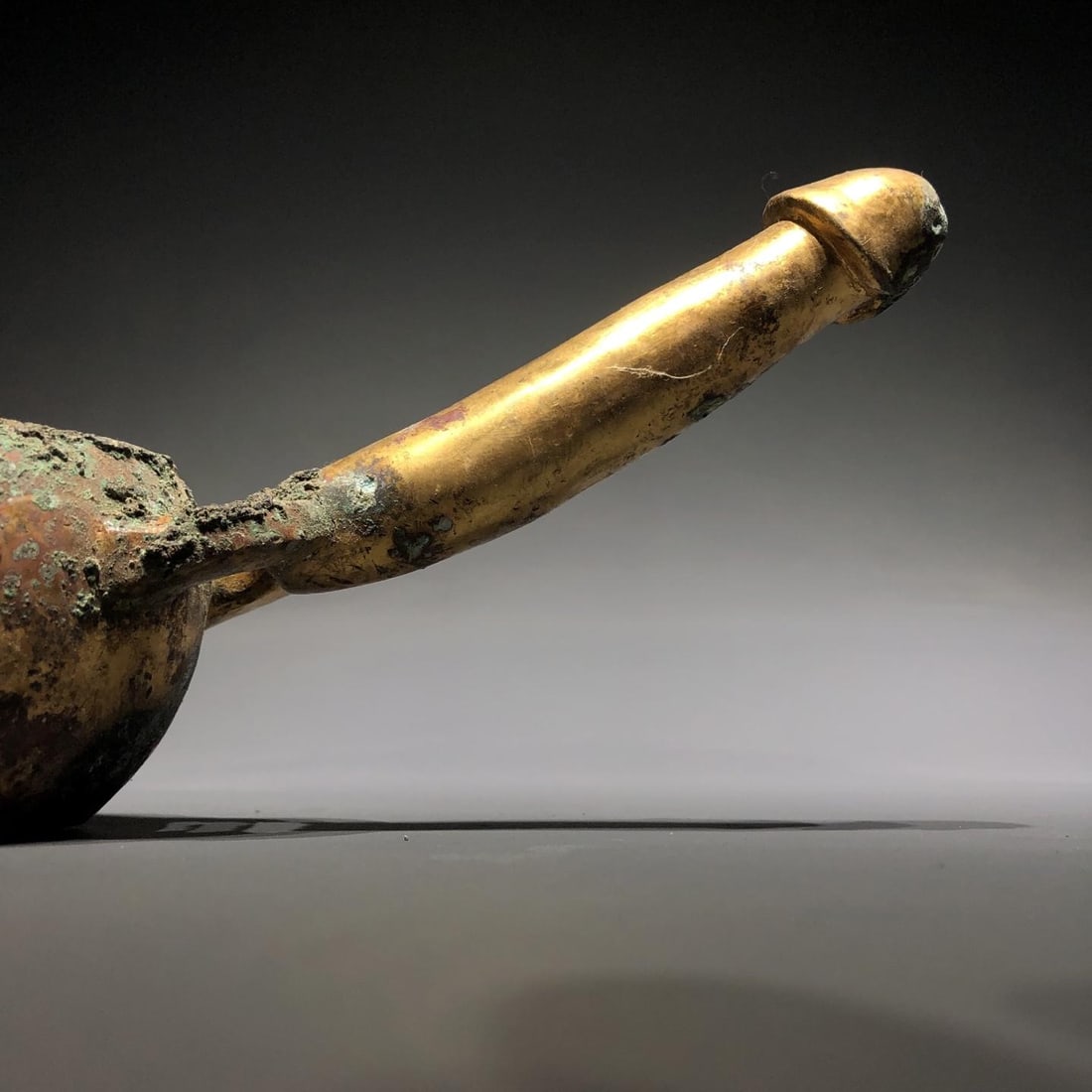 A Bronze Gilt Spoon - 6