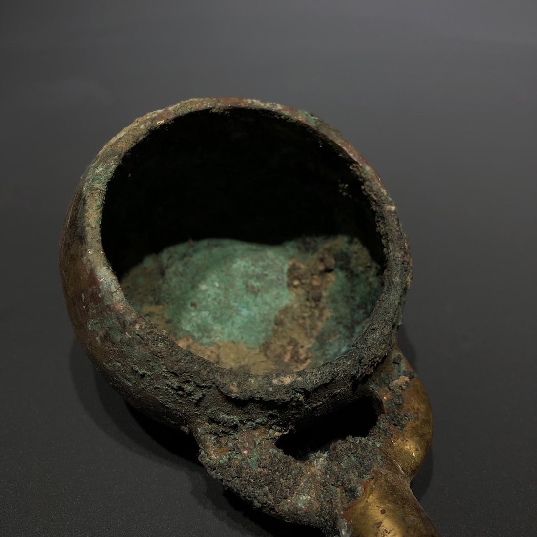 A Bronze Gilt Spoon - 8