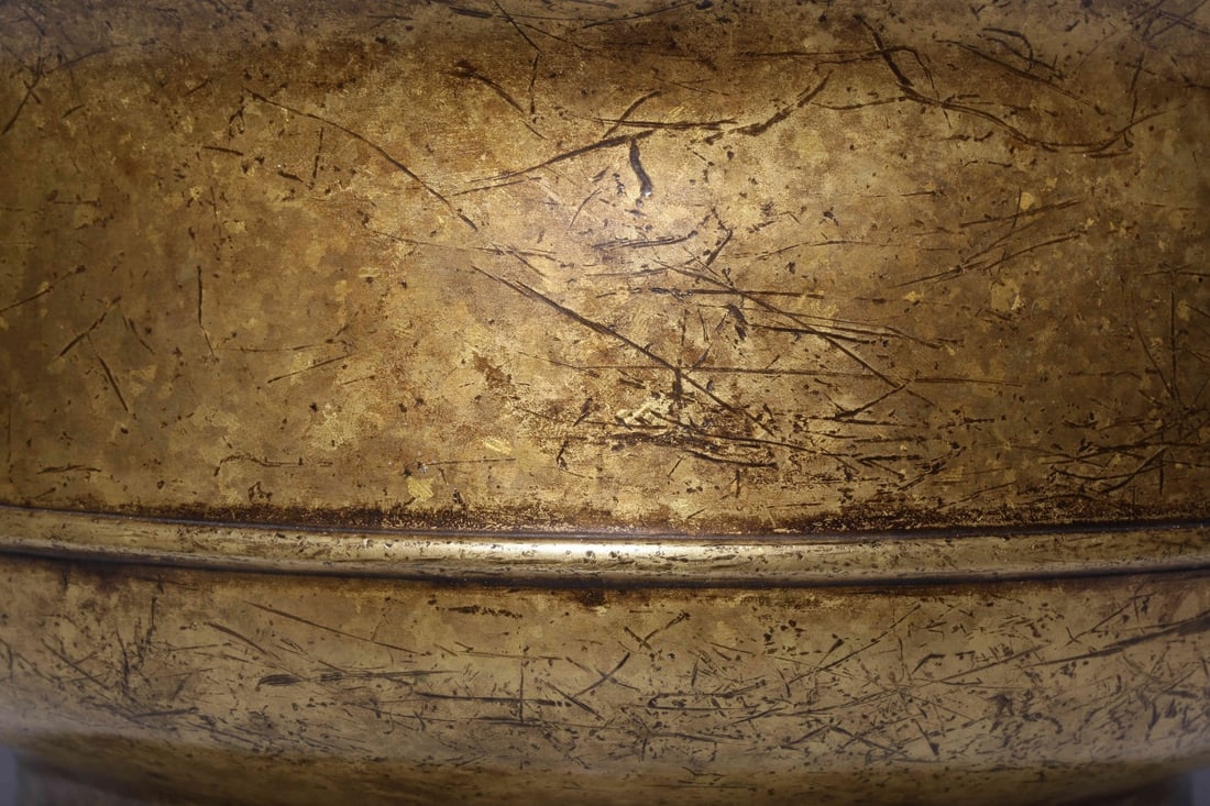 A Bronze Silver-Lacquer Mirror - 3