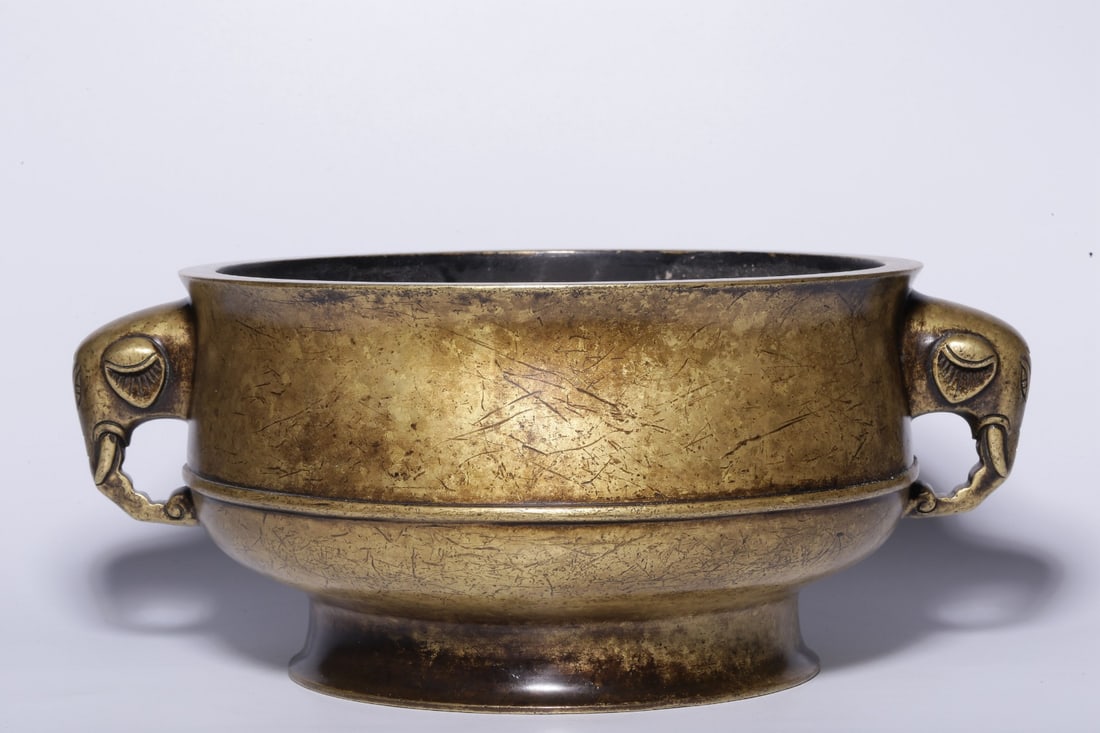 A Bronze Silver-Lacquer Mirror - 5
