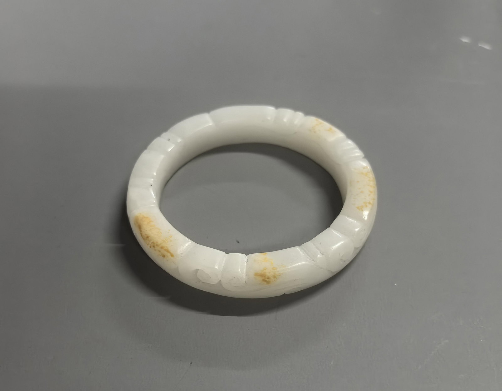 A Hetian Jade Bracelet - 2