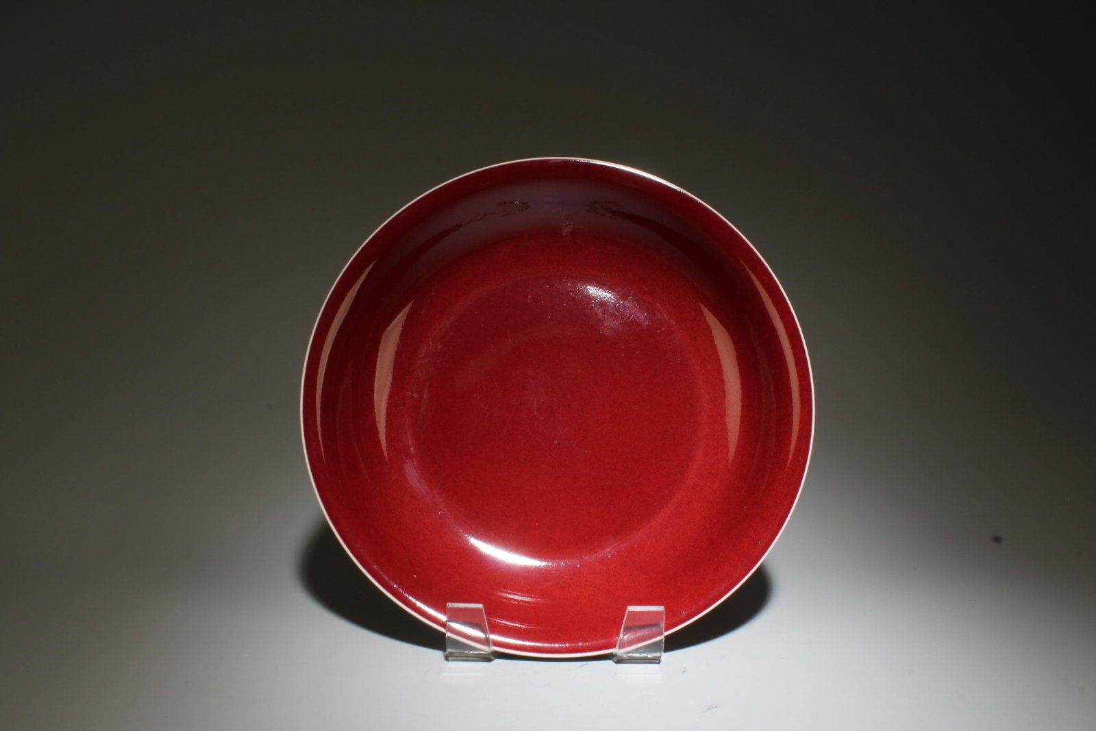 A Red-Glazed Plate - 2