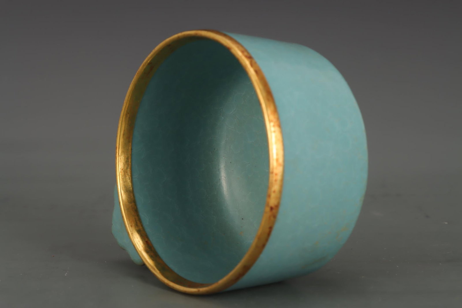A Ru Ware Celadon Cup - 6