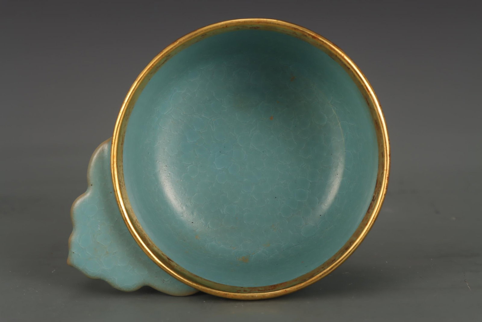 A Ru Ware Celadon Cup - 8