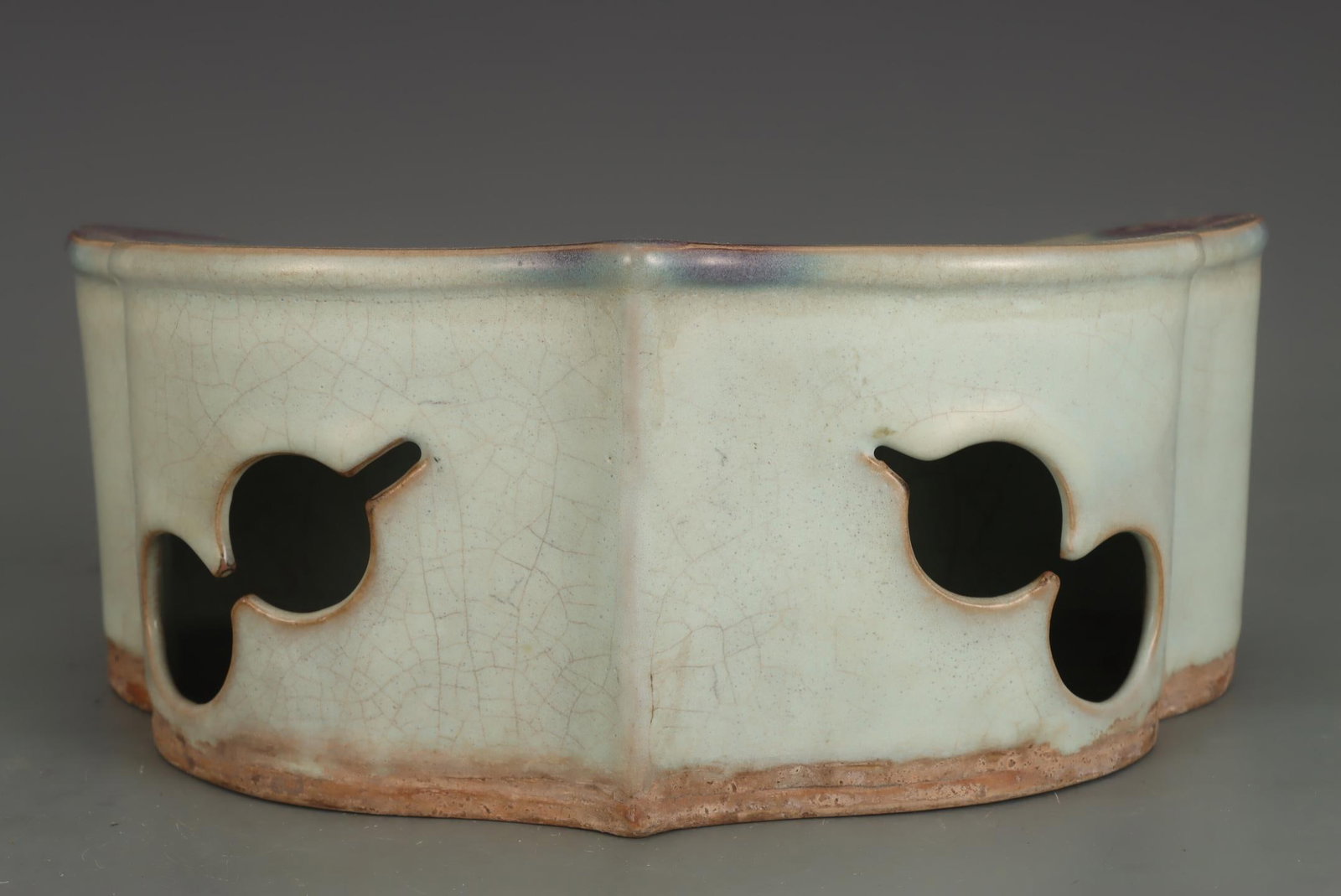 A Jun Ware Ceramic Pillow - 5