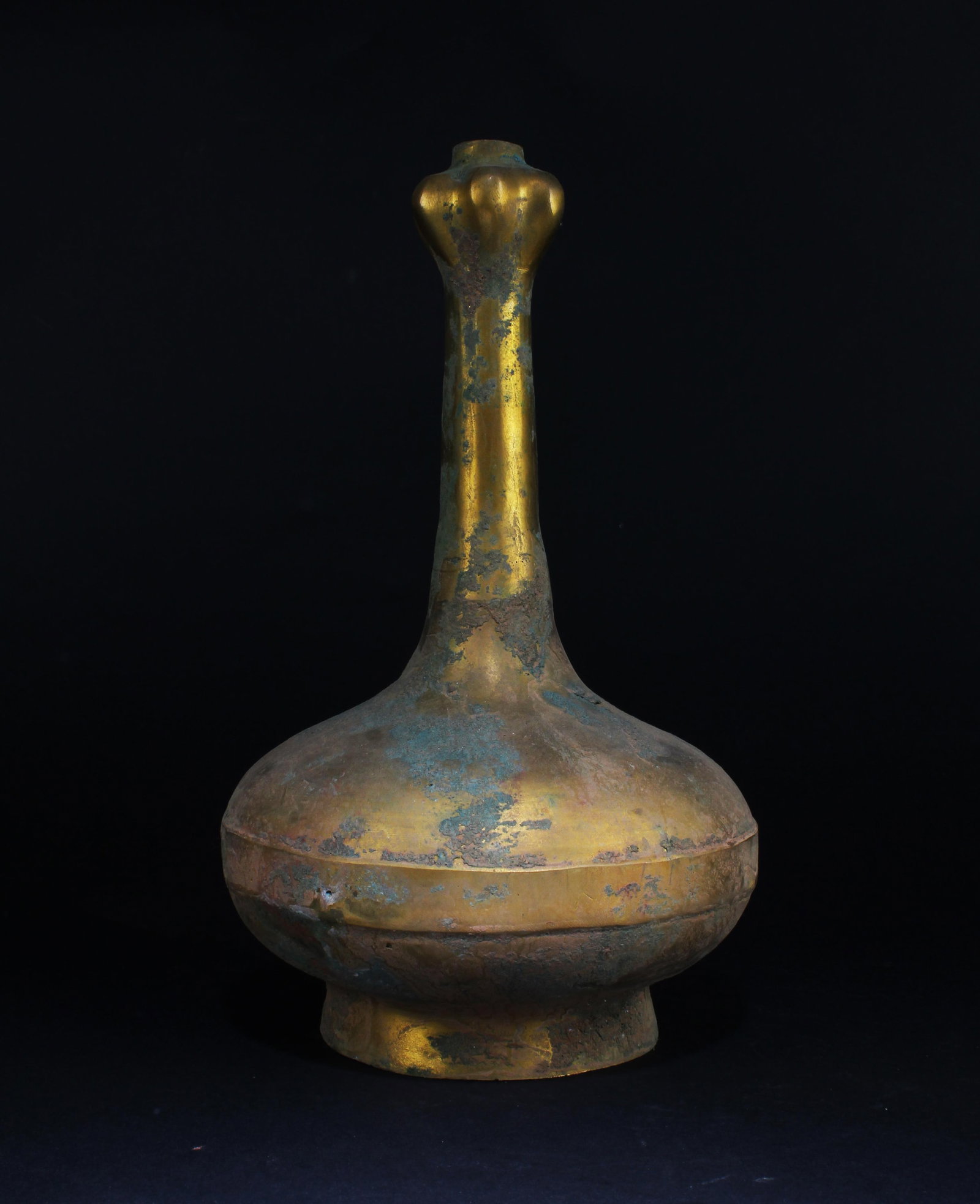 A Bronze Vase: A Bronze Vase. Height: 11.5"