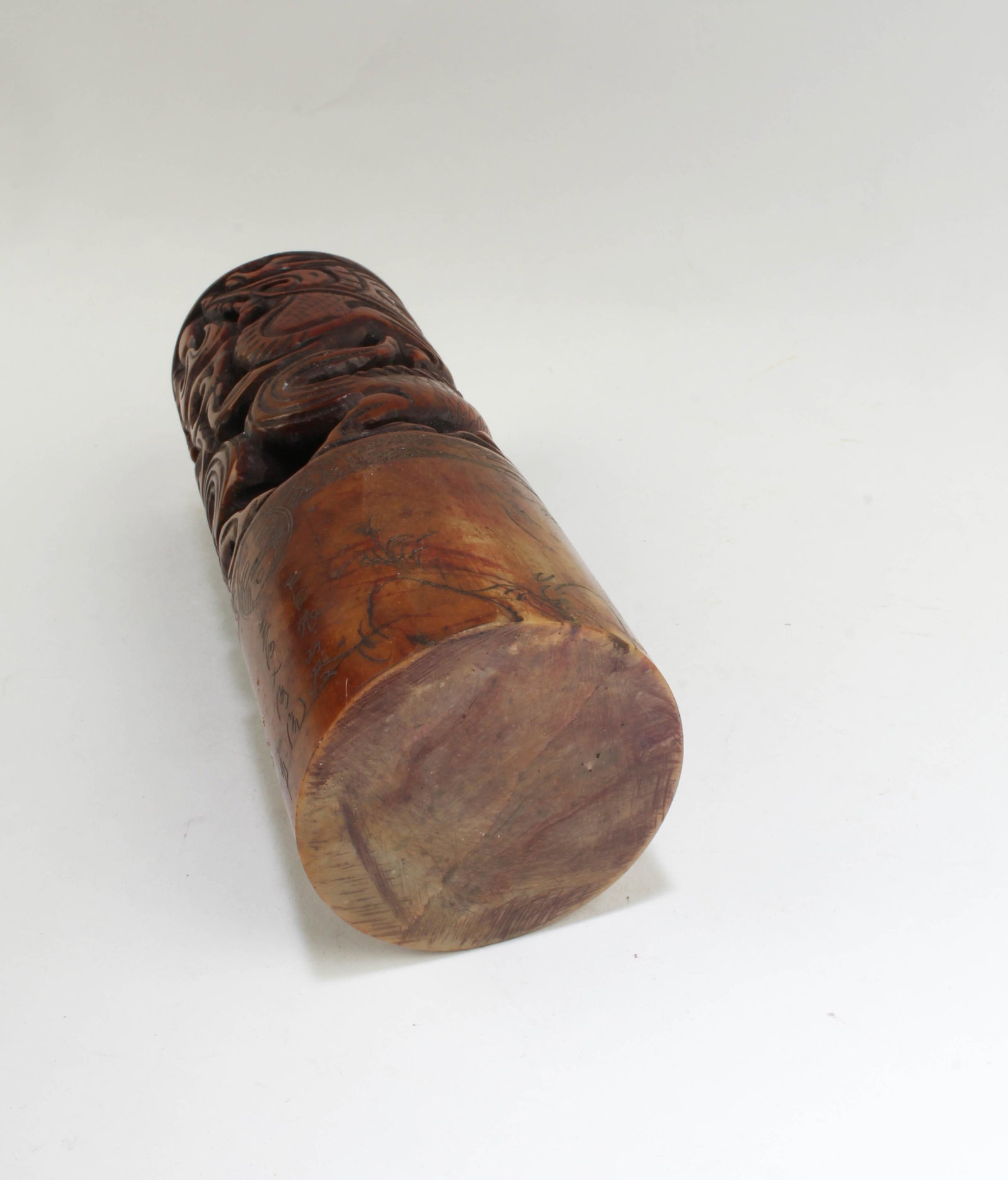 A Round Soapstone Seal - 5