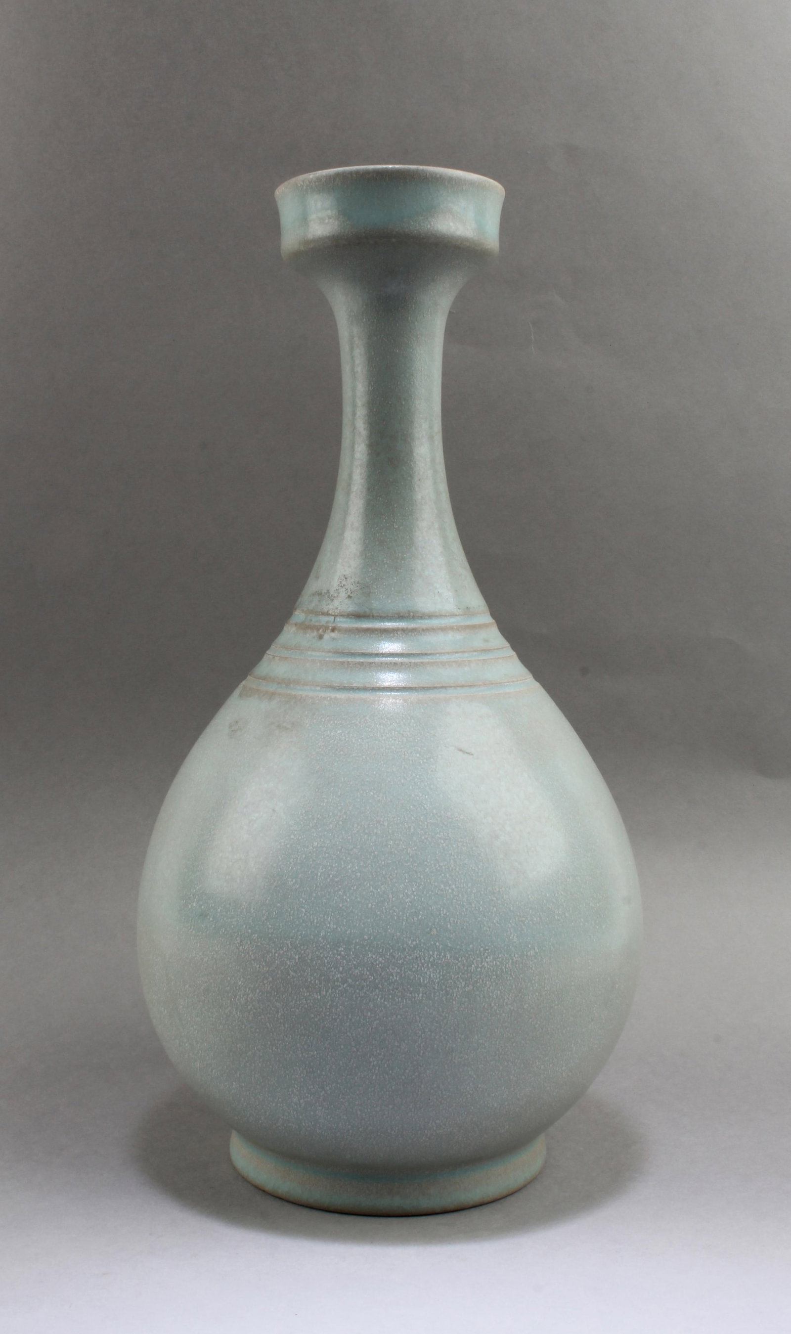 Chinese Ruyao Vase: Chinese Ruyao Vase. Height: 10.5"