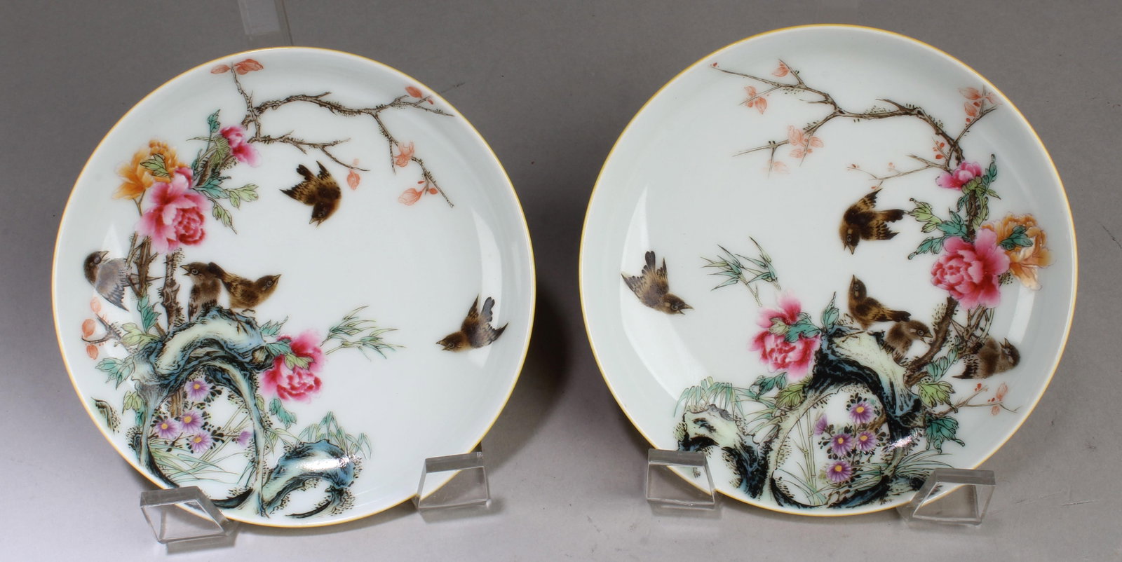 A Pair of Chinese Porcelain Plates (1 of 3)