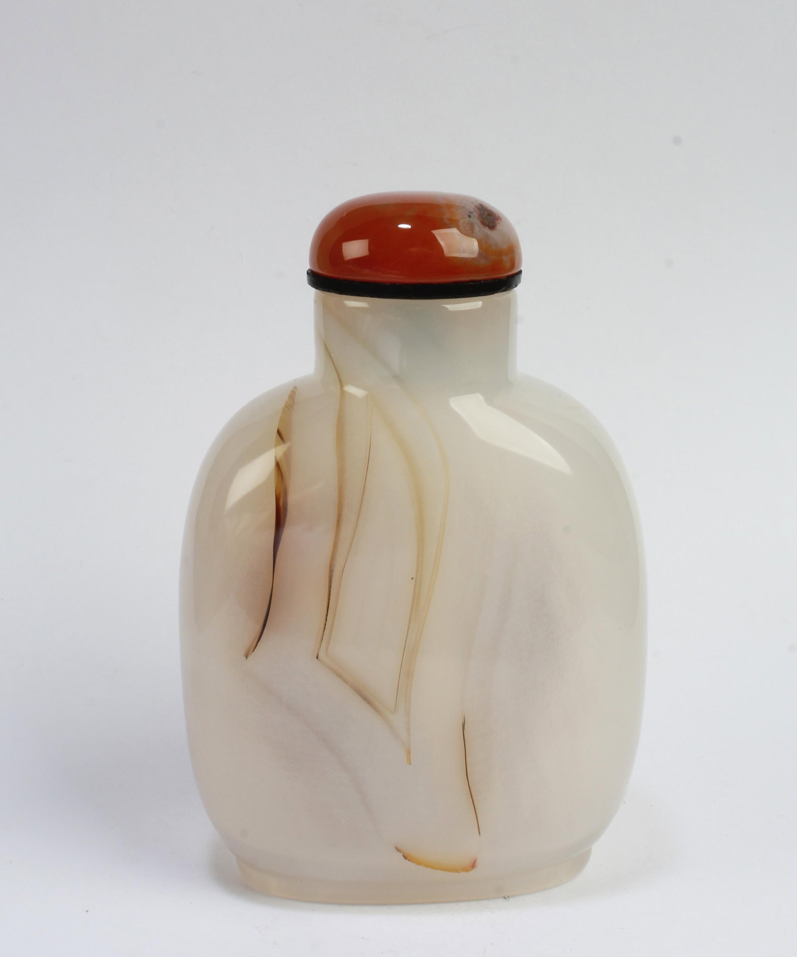 Chinese Agate Snuff Bottle - 2