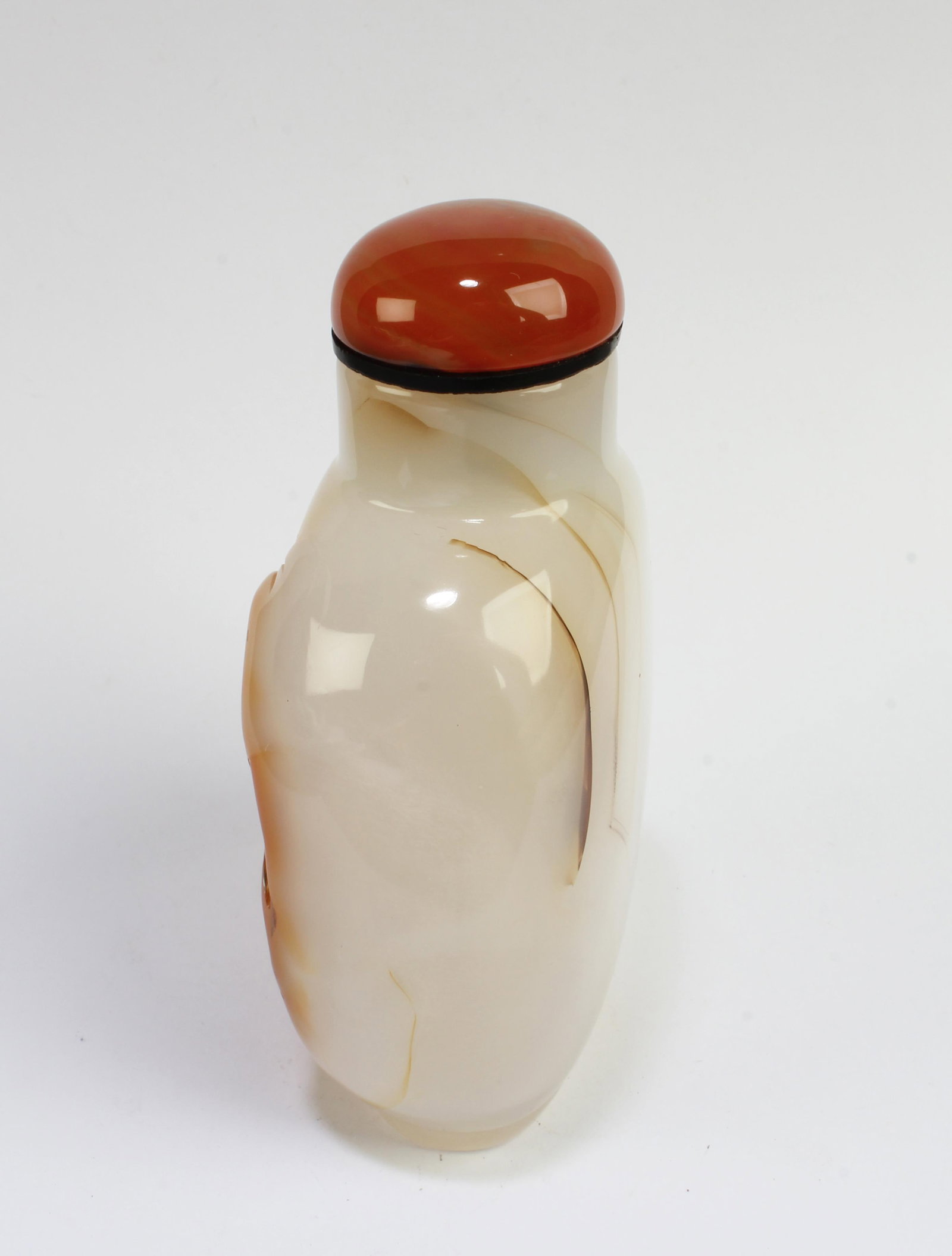 Chinese Agate Snuff Bottle - 3