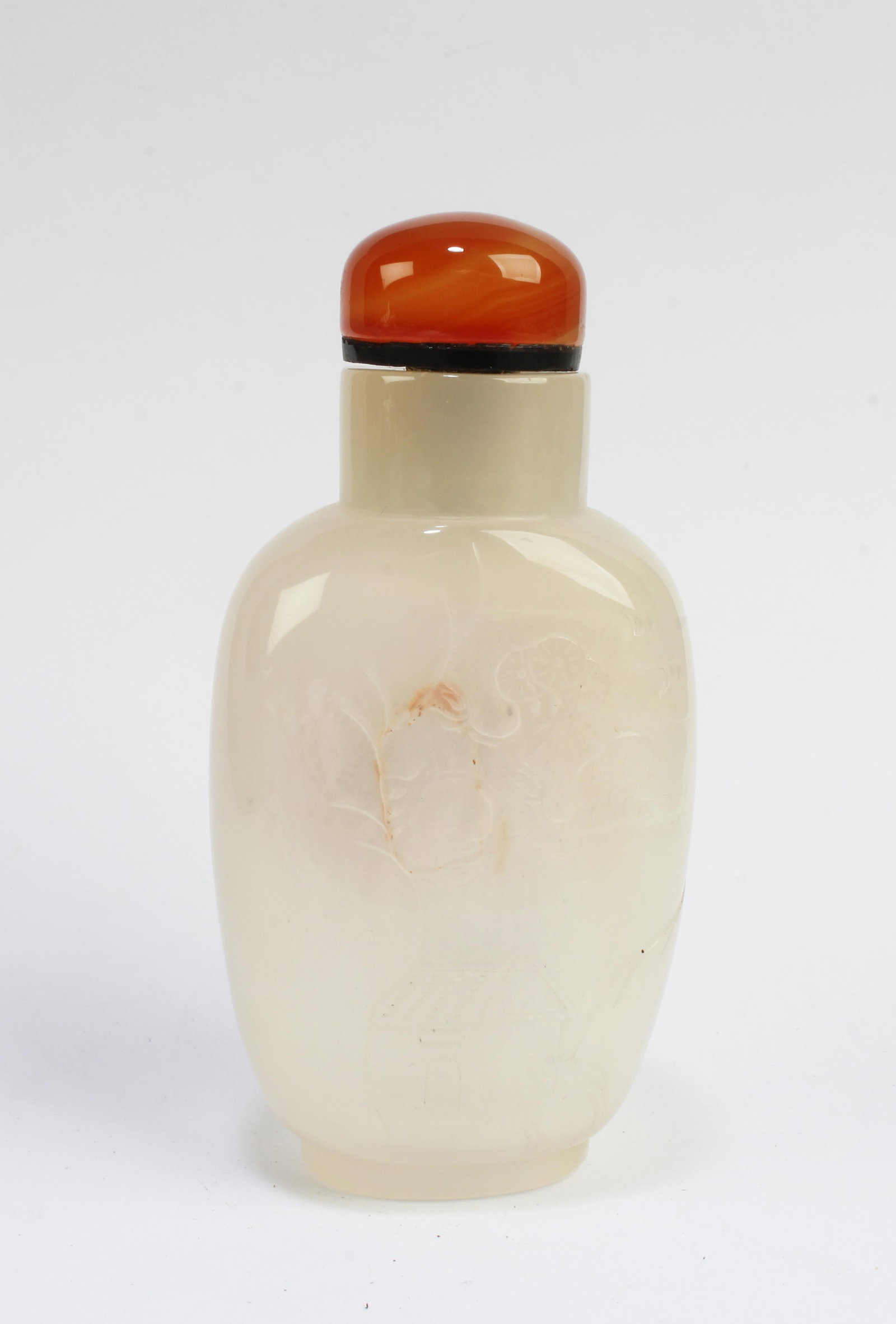 Chinese Agate Snuff Bottle - 2