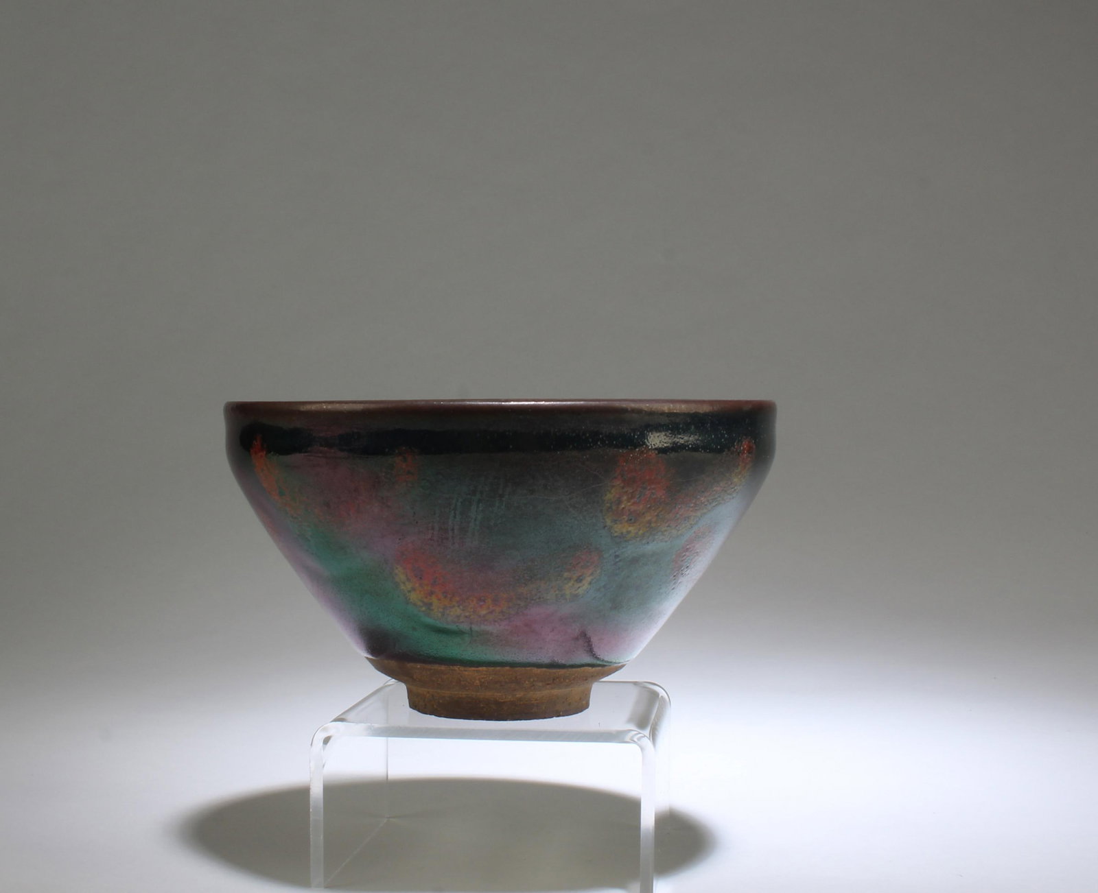 A Jianyao Bowl: A Jianyao Bowl. Diameter: 5" Height: 2.75"