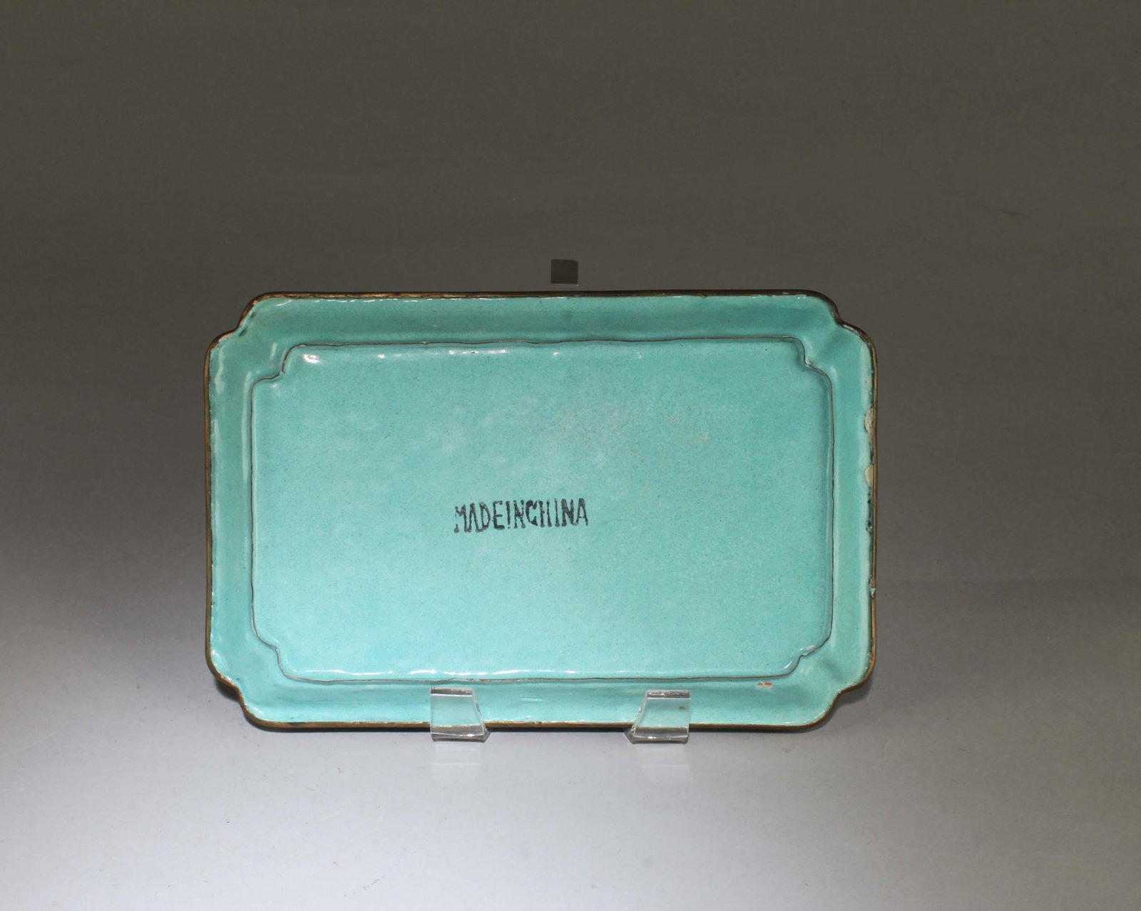 A Rectangular Shaped Enamel Tray - 3