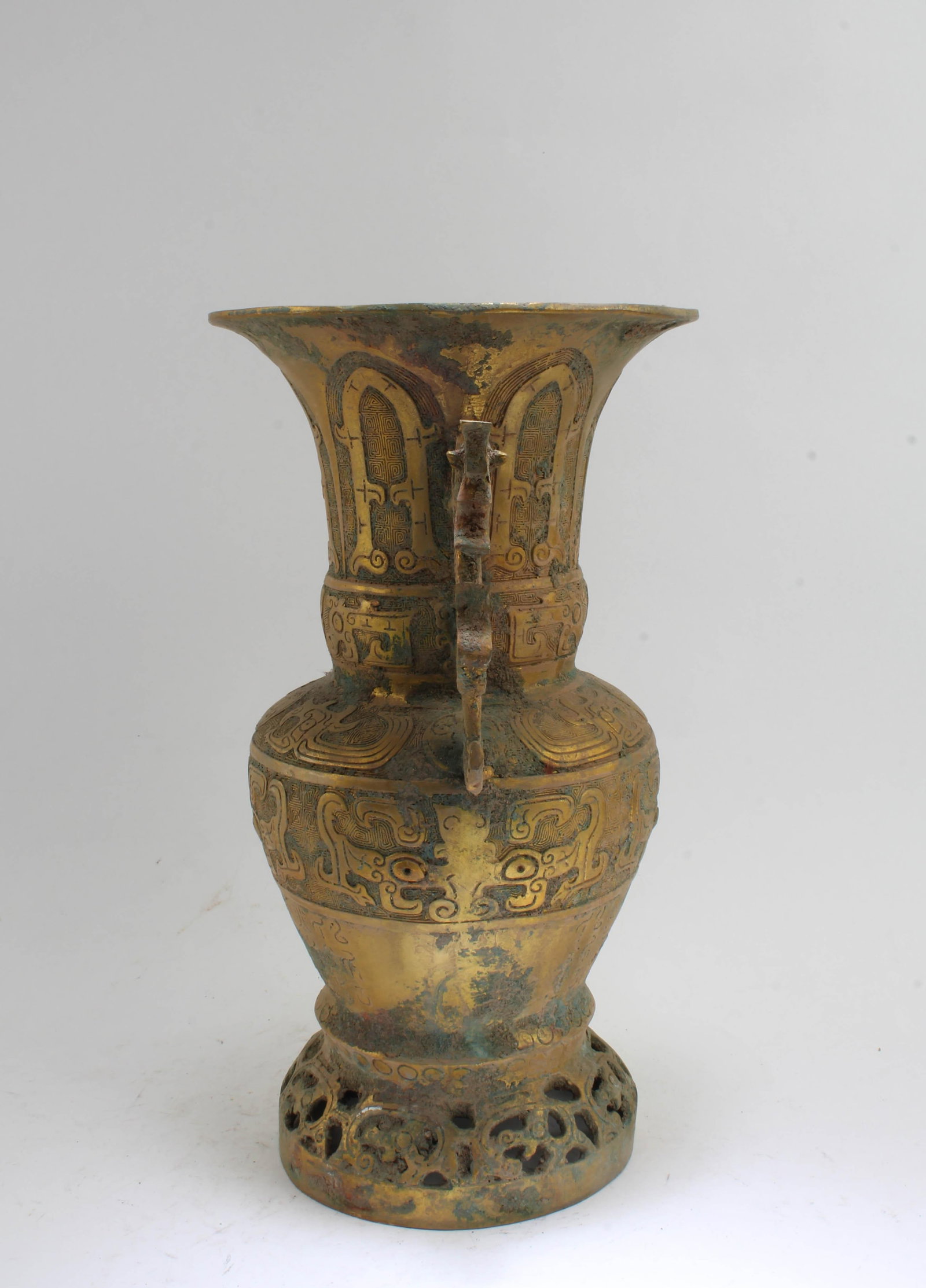 Chinese Bronze Vase - 2