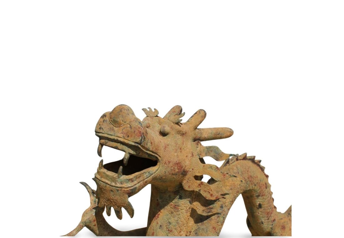 A Bronze Dragon Statue - 6