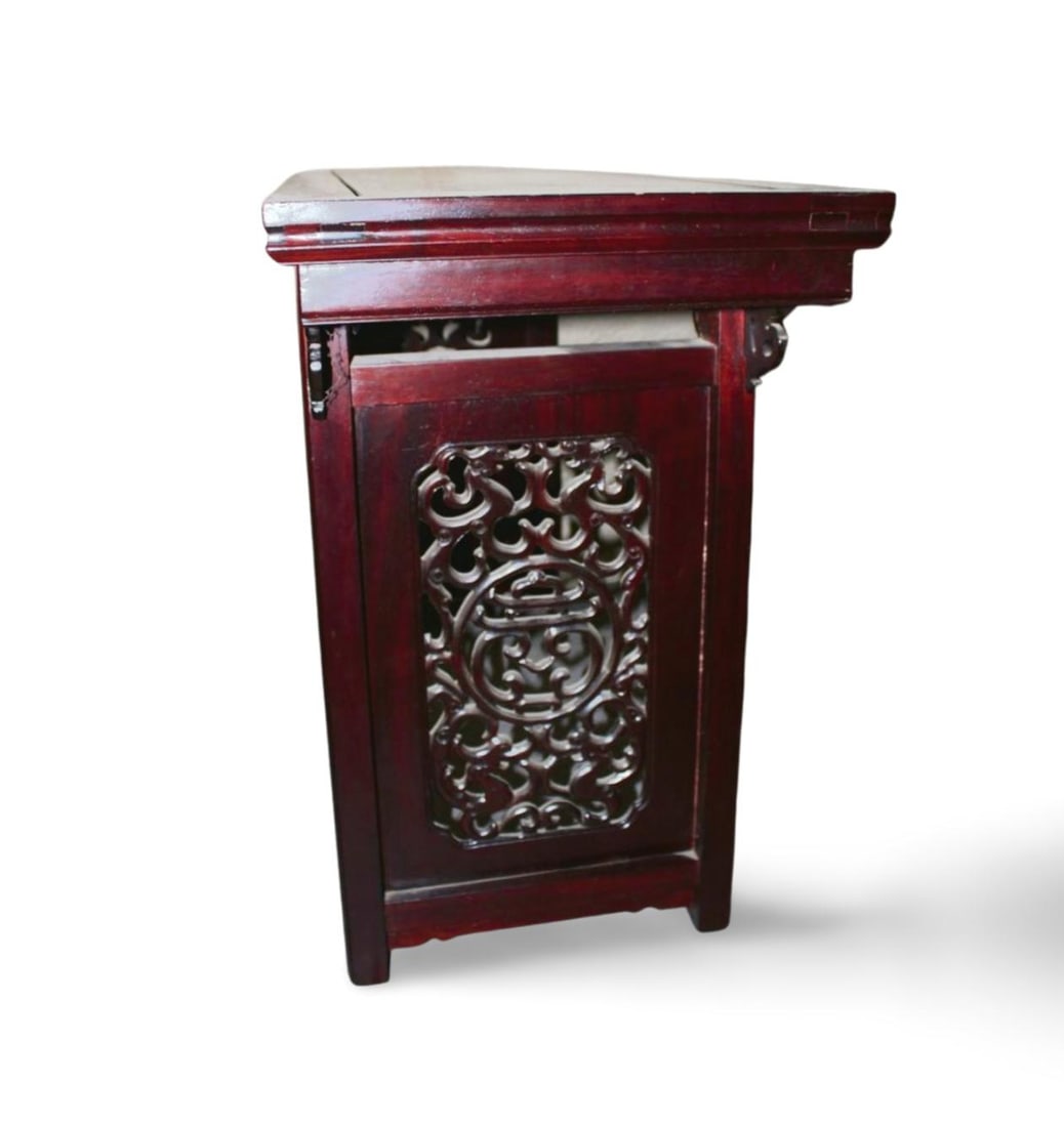 A Hardwood Altar Table - 4