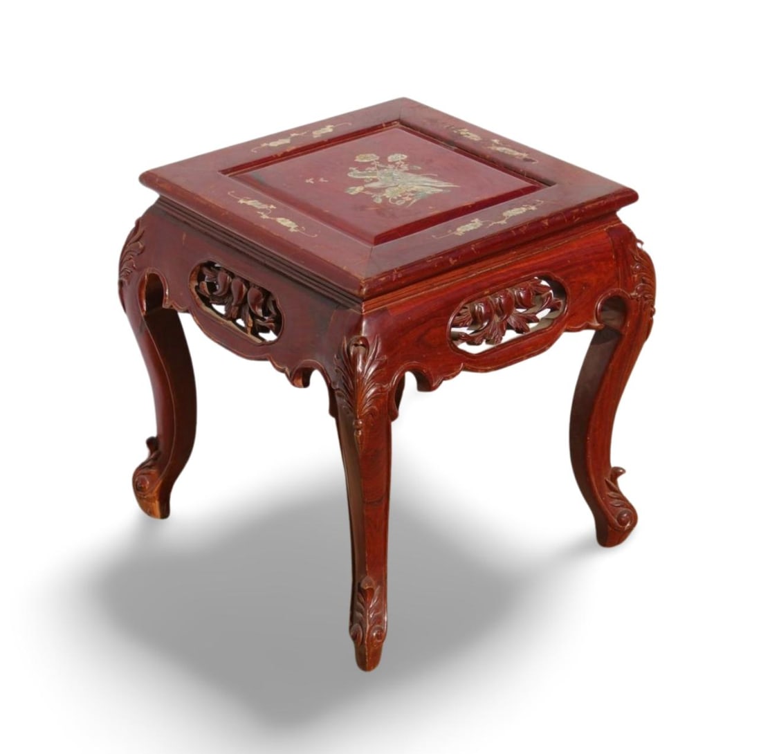 A Hardwood Stool - 2