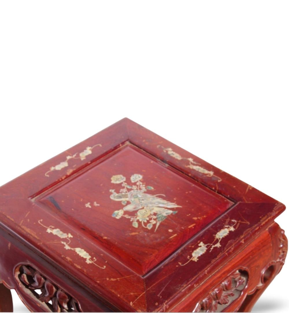 A Hardwood Stool - 4