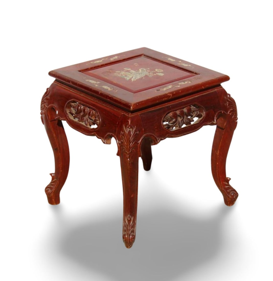 A Hardwood Stool - 6