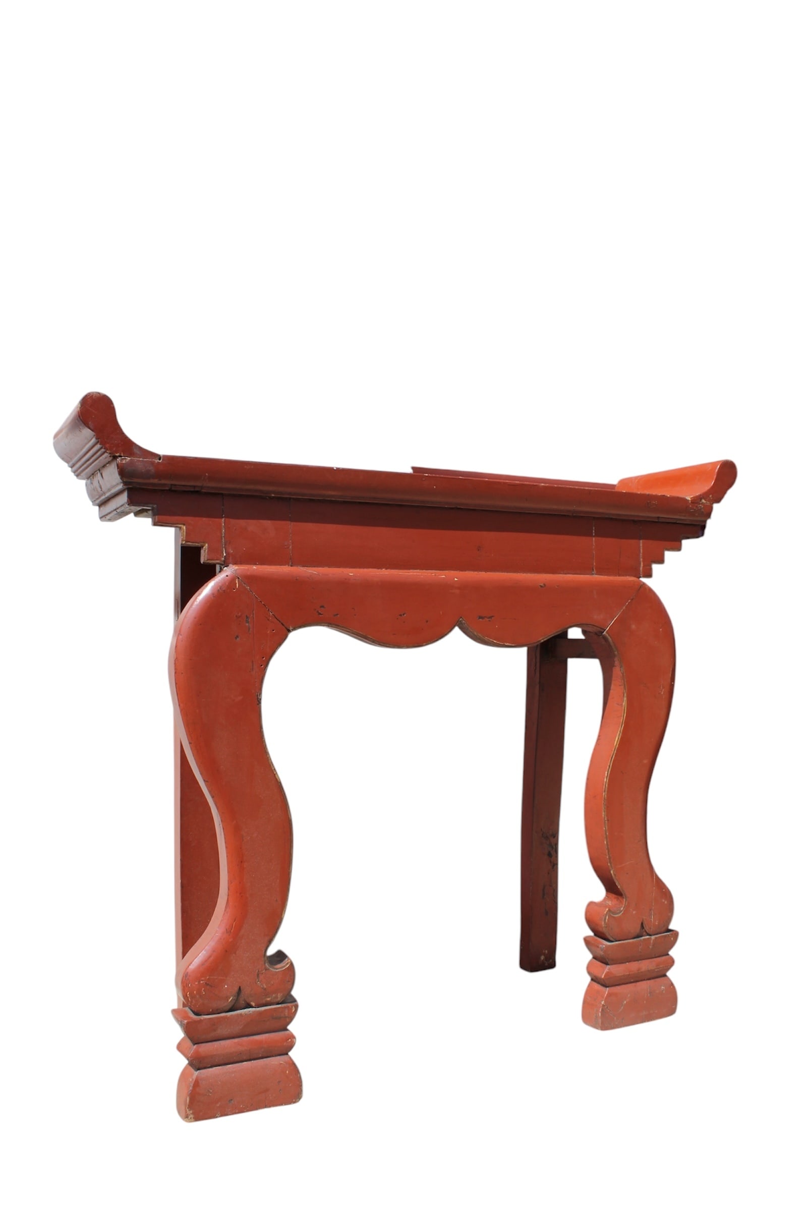 An Antique Laquer Ware Altar Table - 3