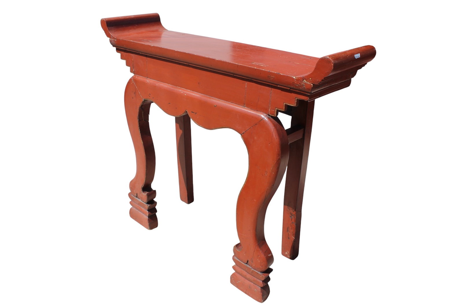 An Antique Laquer Ware Altar Table - 6