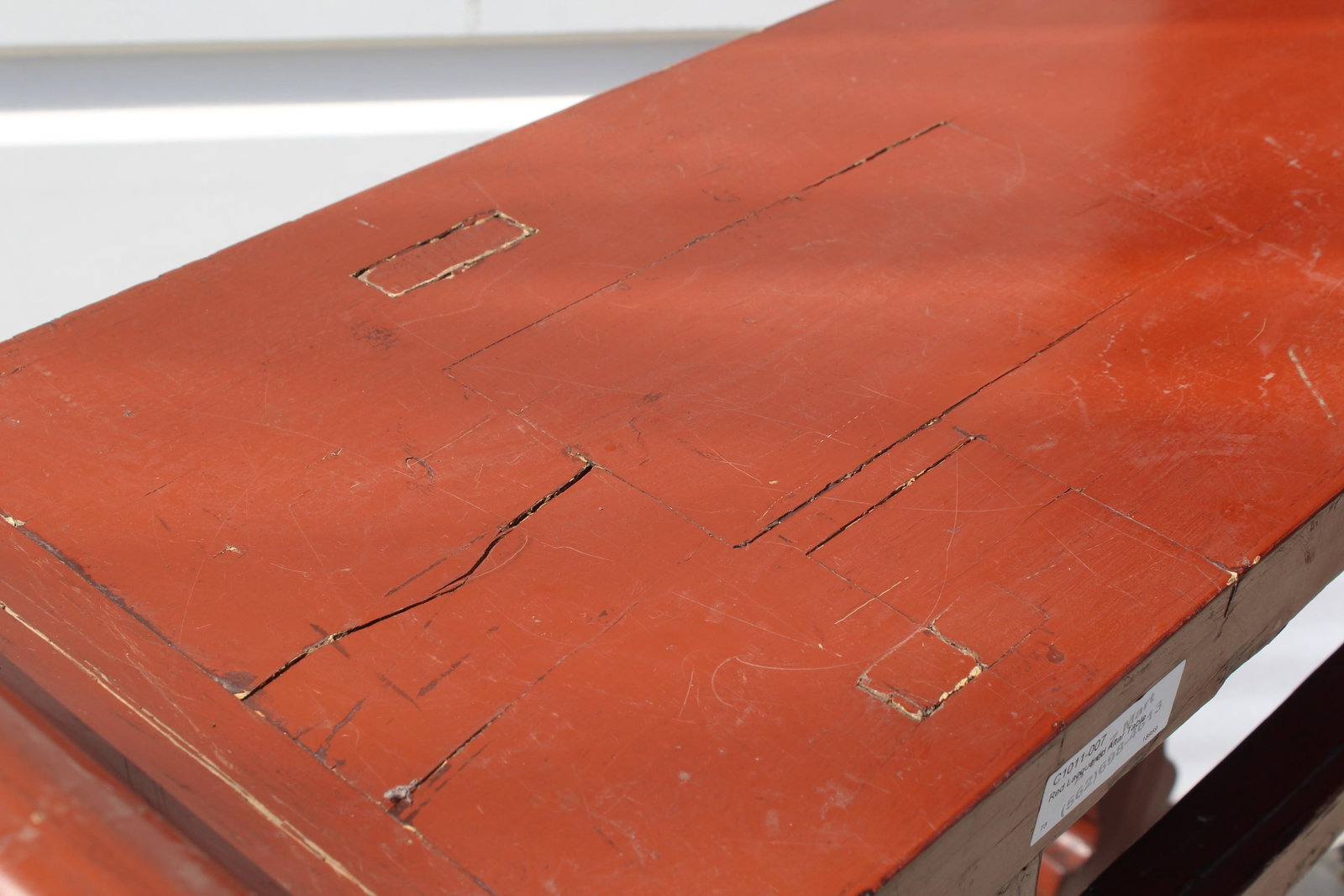 An Antique Laquer Ware Altar Table - 8