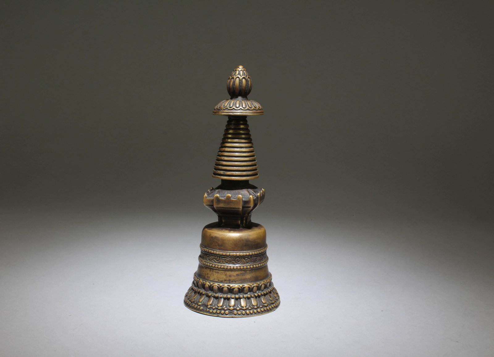 A Bronze Stupa - 2