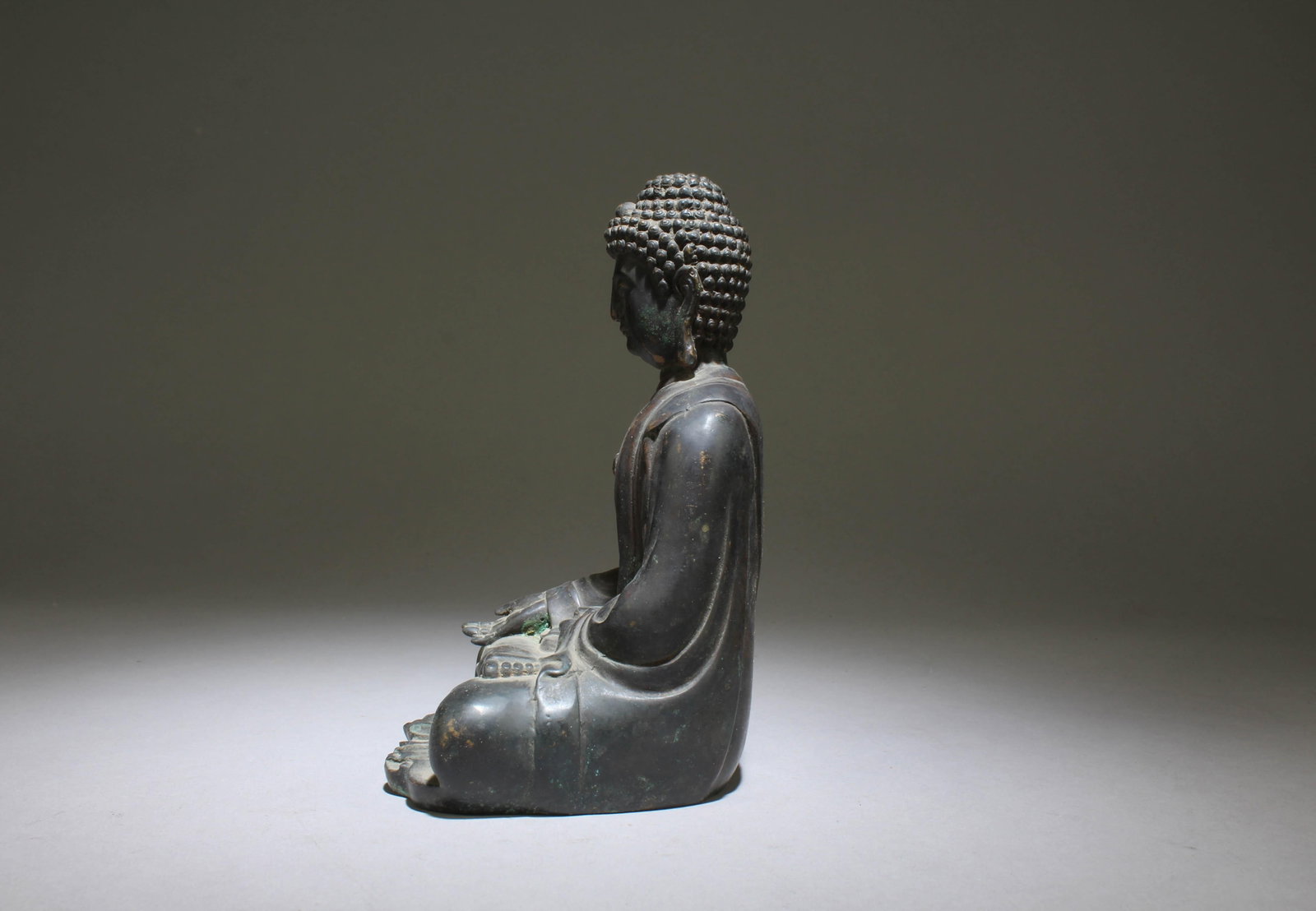A Bronze Buddha Statue - 3