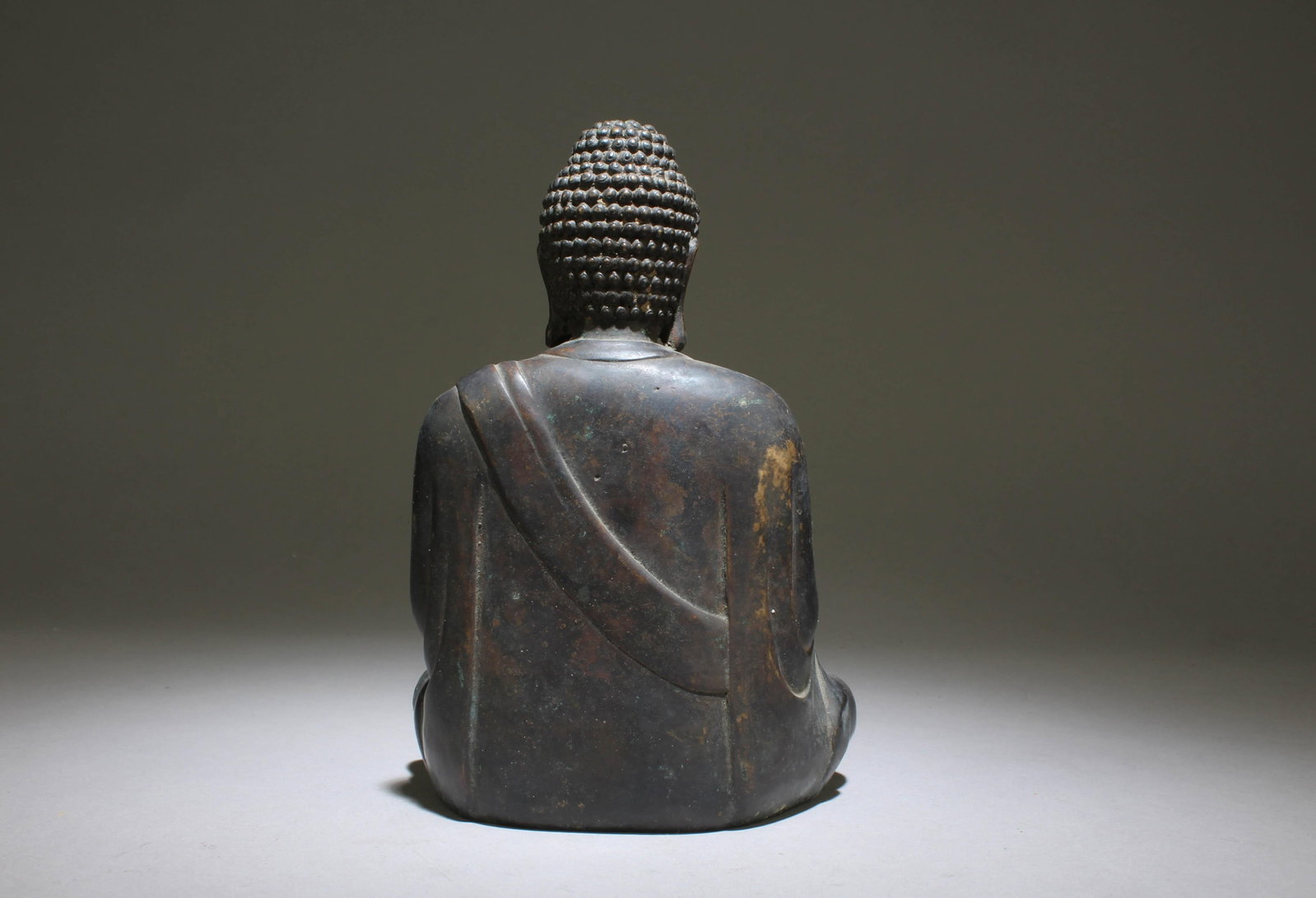 A Bronze Buddha Statue - 4