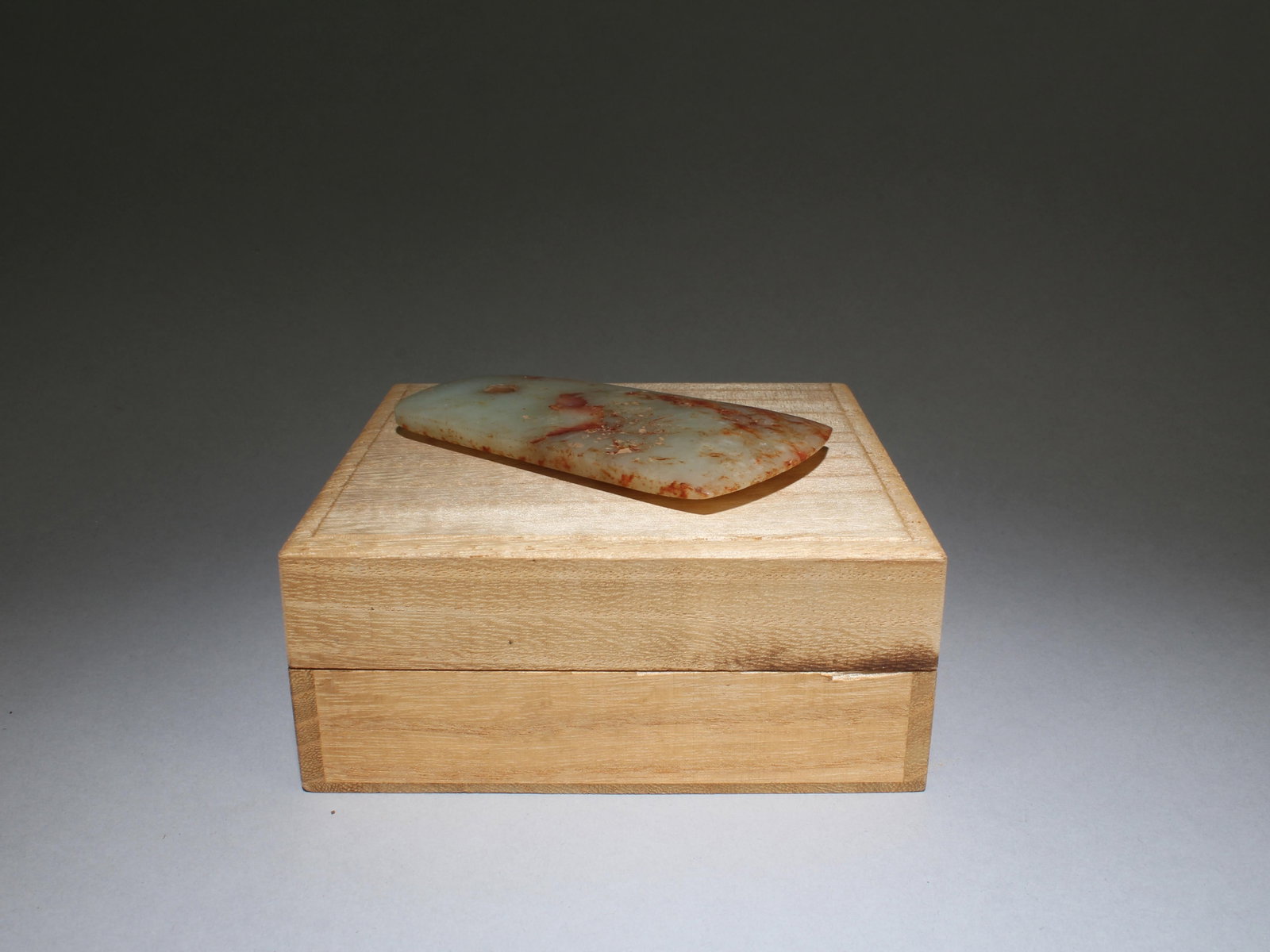 A Chinese Jade with Box - 2