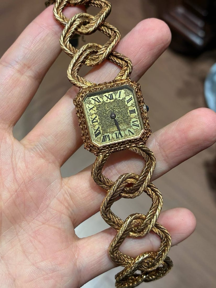 GIANMARIA BUCCELLATI18K GOLD VINTAGE BUCCELLATI WATCH (1 of 9)