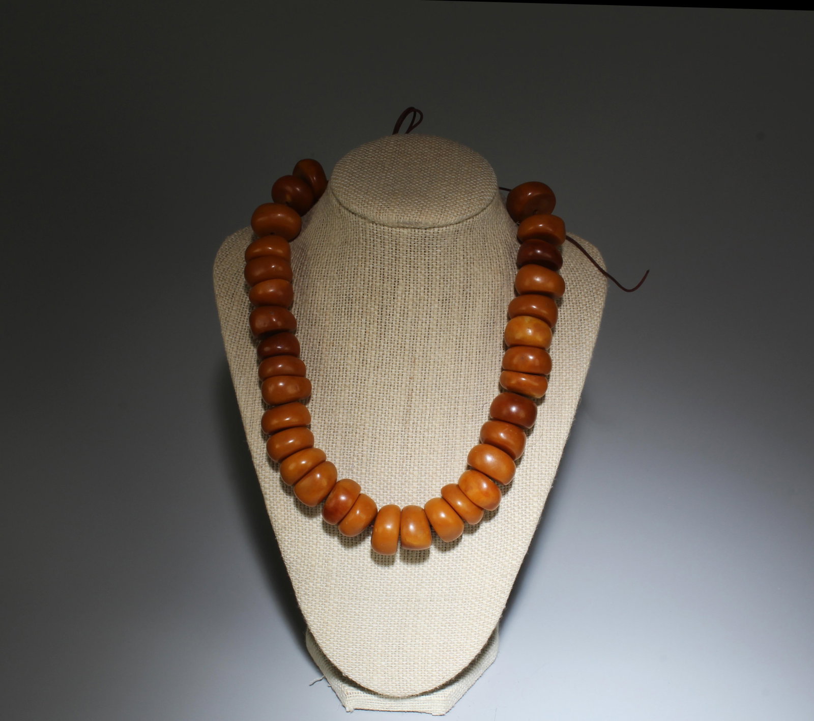 Tibetan Antiques Ambers Necklace (1 of 4)