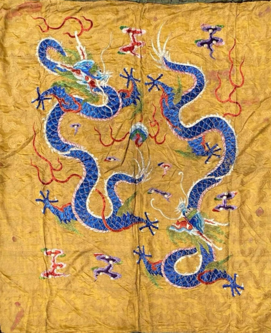 Large 18th-Century Tibetan Canopy (1 of 9)