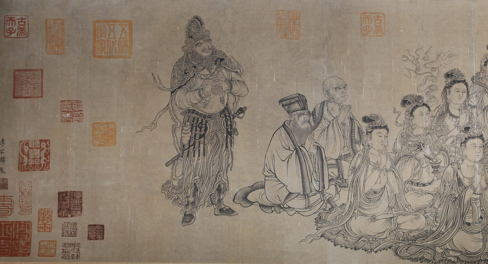 A Hand Scroll Painting - 8