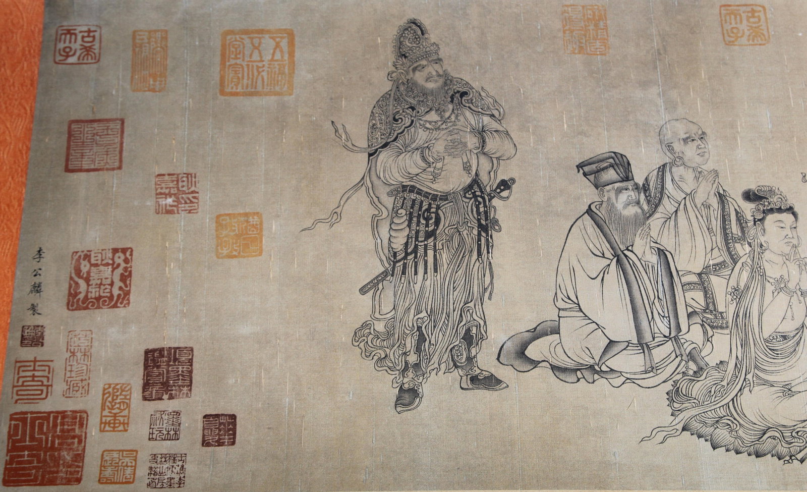 A Hand Scroll Painting - 9