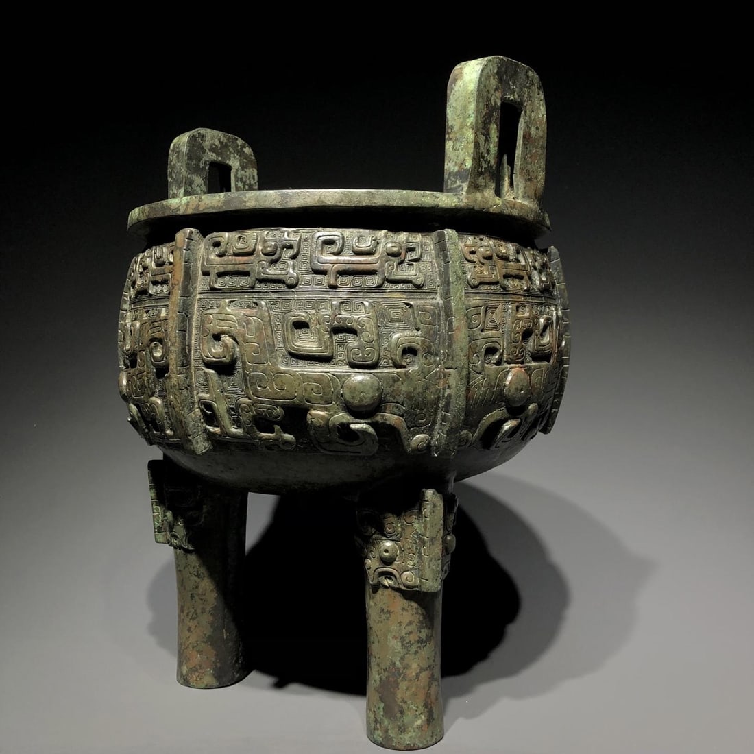 A Bronze Ding - 2