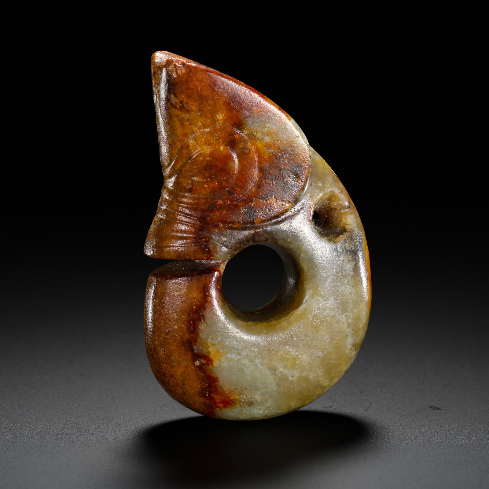 RED MOUNTAIN CULTURE JADE PIG DRAGON (1 of 9)