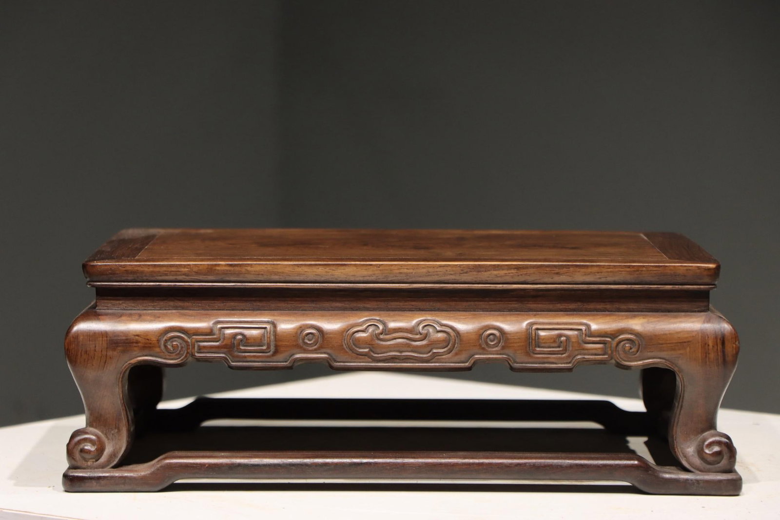 QING DYNASTY HUANGHUALI TEA TABLE (1 of 8)