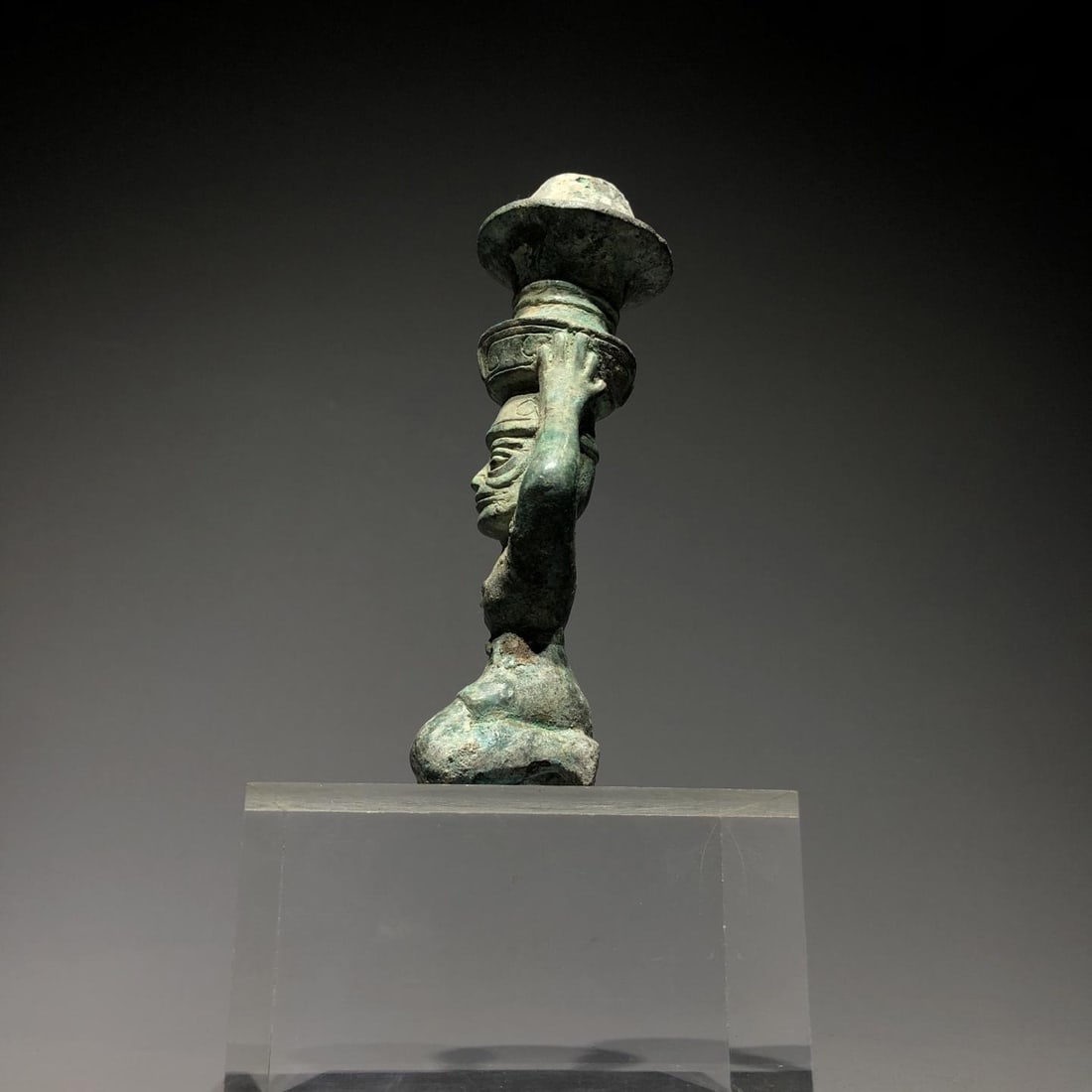 A Bronze Lamp - 7