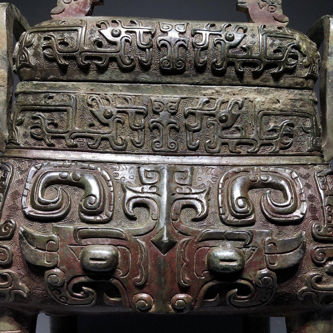 A Bronze Ding - 8