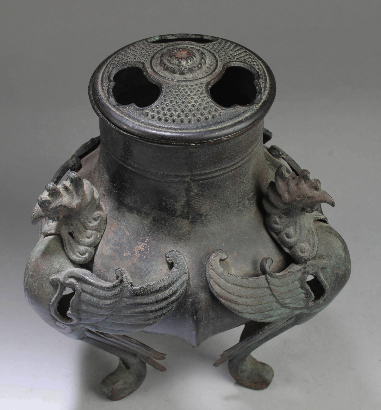 Antique Bronze Tripod Ware - 3