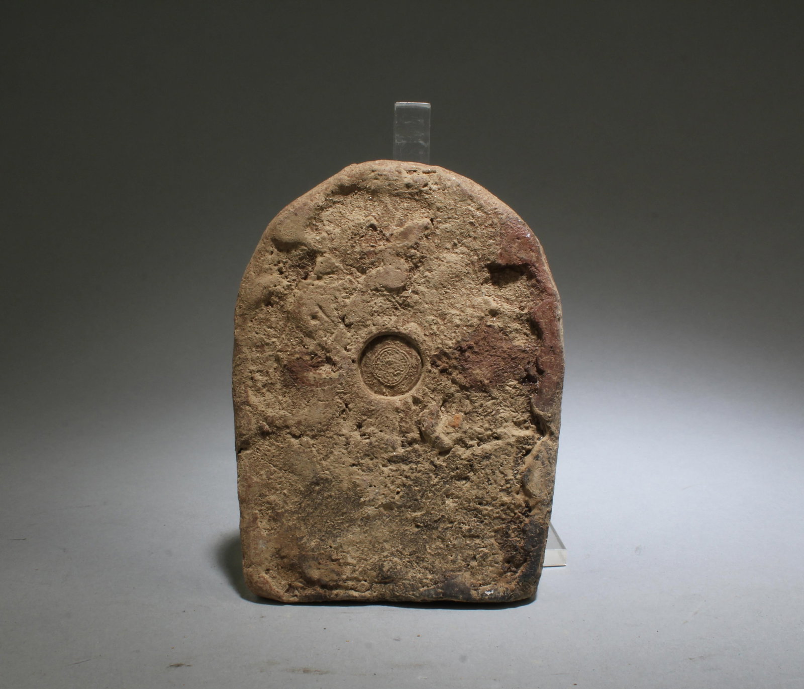 A Clay Buddha Statue - 2