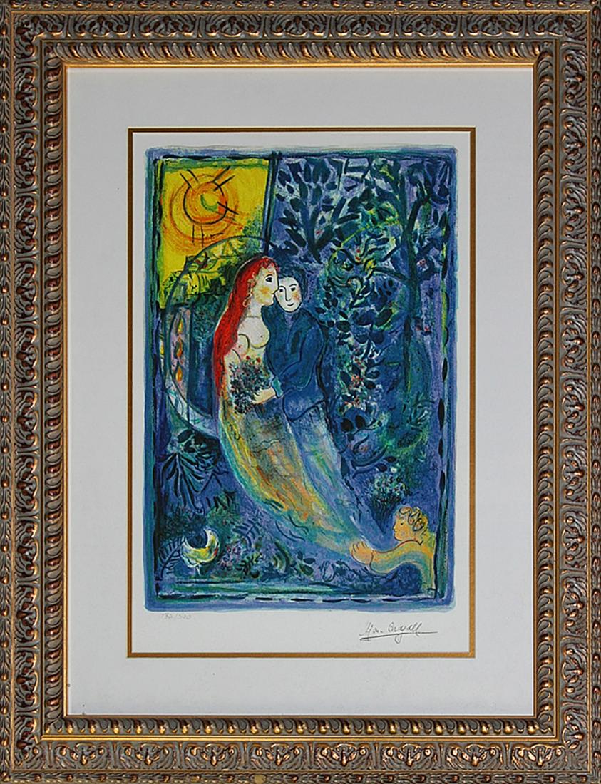 Marc Chagall Limited Edition Lithograph Wedding (1 of 1)