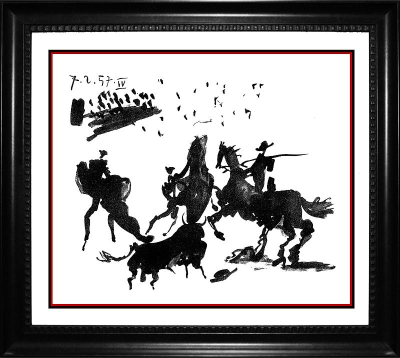Pablo Picasso 1961 Lithograph Toros Y Toreros. (1 of 1)