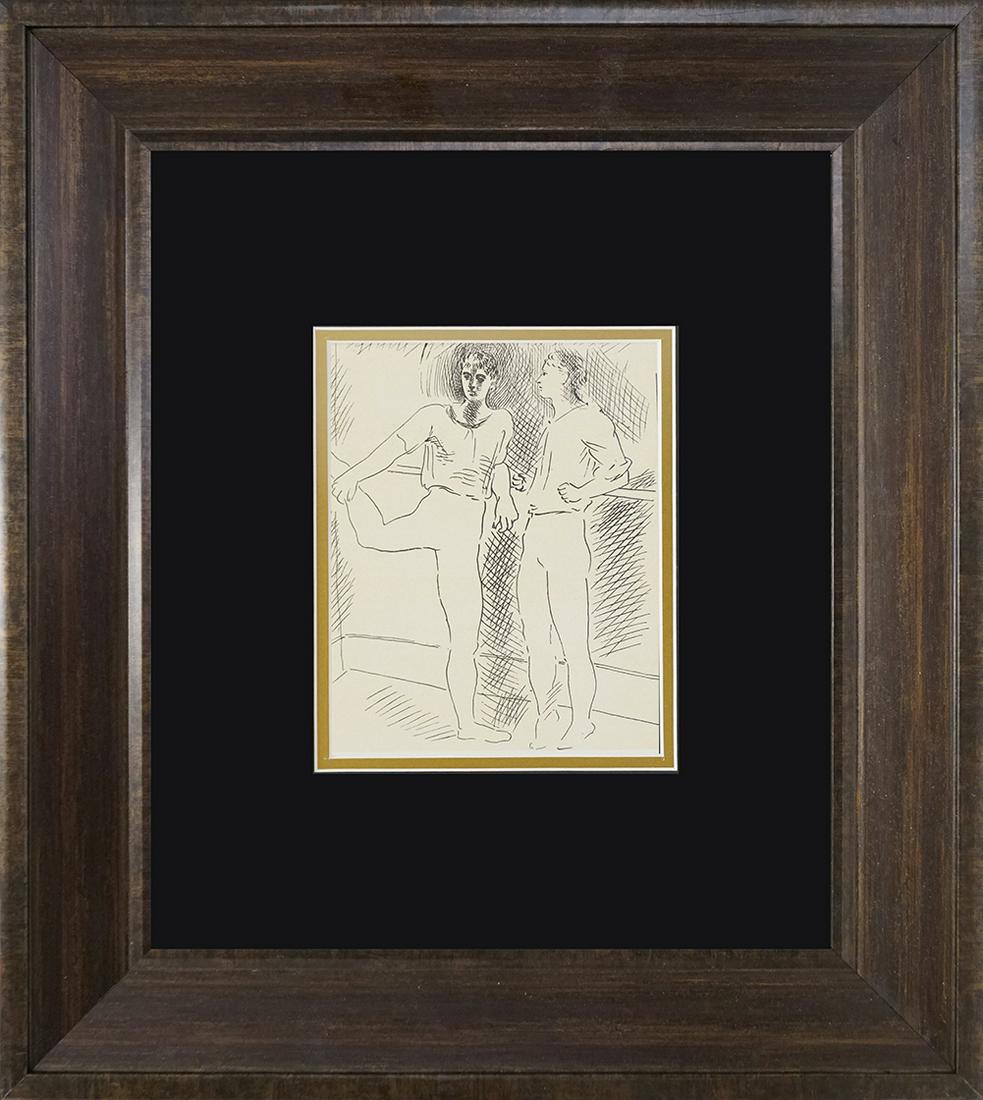 Pablo Picasso lithograph from 90 years ago Antique on (1 of 1)