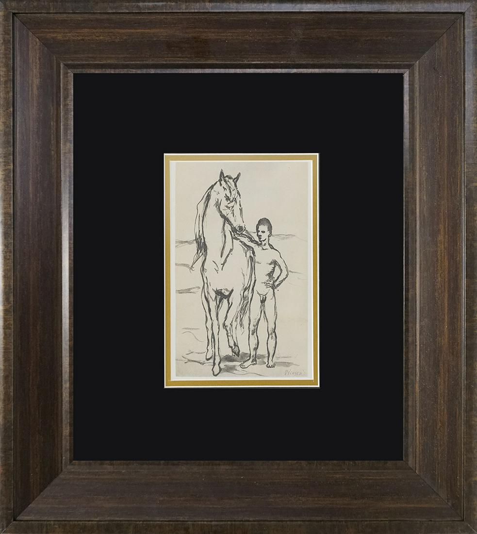 Pablo Picasso lithograph from 90 years ago Antique on (1 of 1)