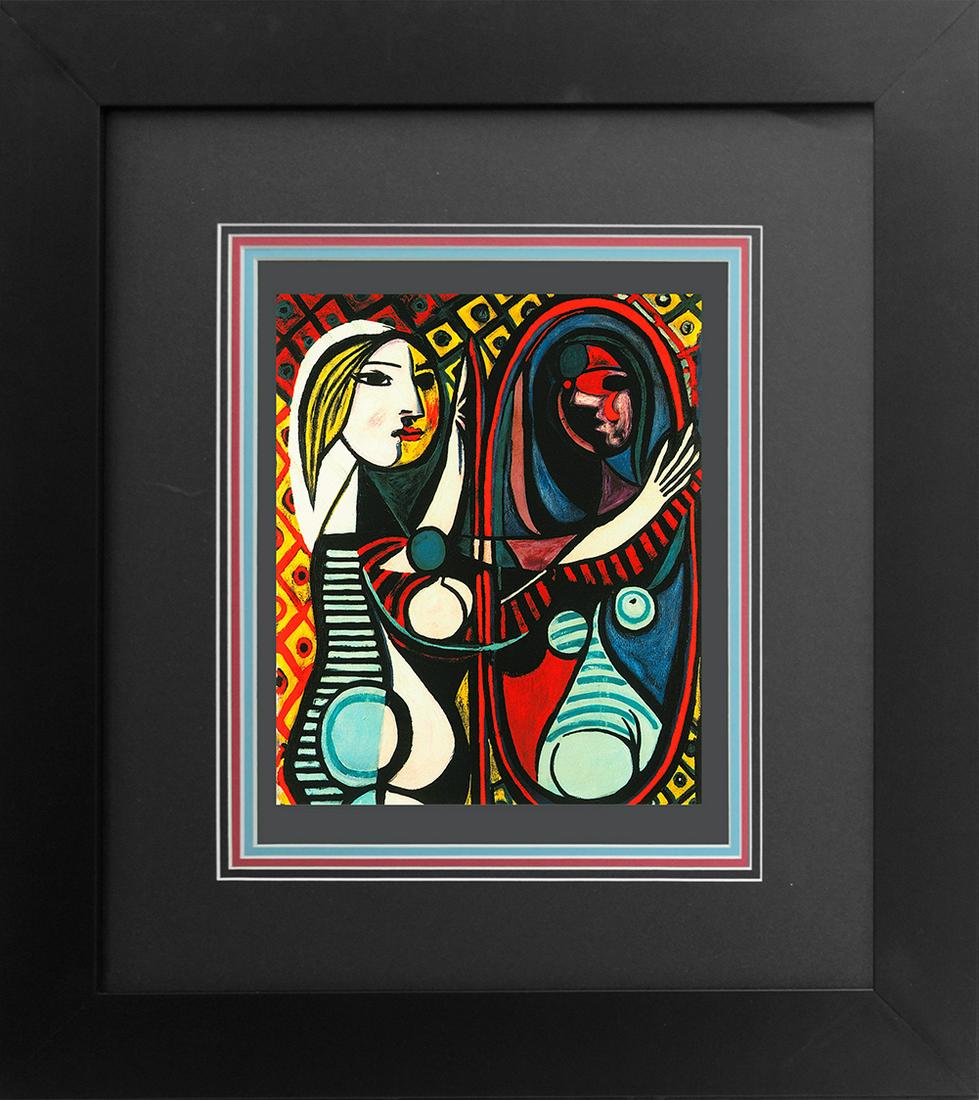 Pablo Picasso Girl in a Mirror (1 of 1)
