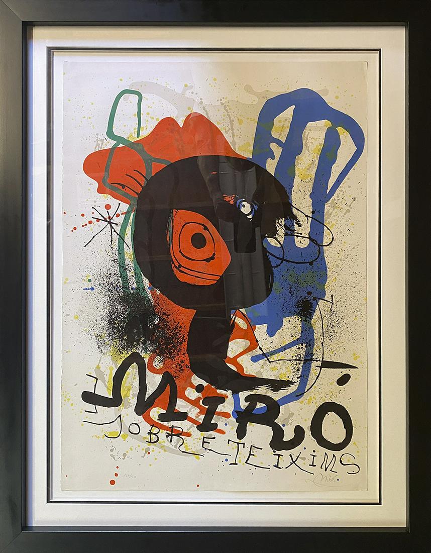 Joan Miro Limited Edition Original Lithograph Hand (1 of 1)